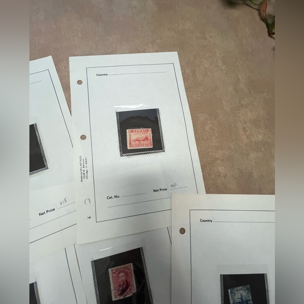 Vintage Hawaii Postage Stamp Lot Collectible - Picture 6 of 7